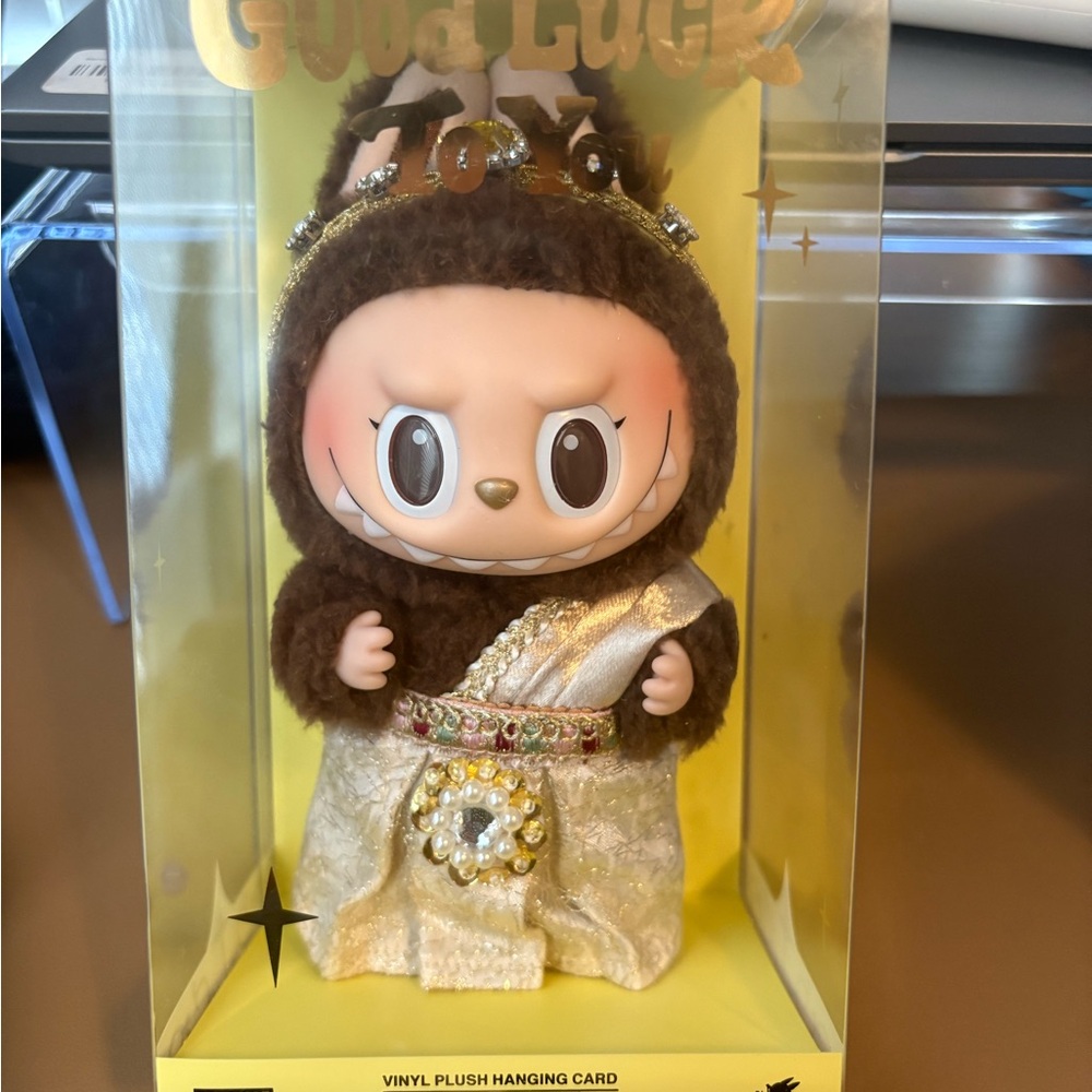 THAILAND EXCLUSIVE! Good Luck to you Labubu plush pendant - Picture 3 of 5